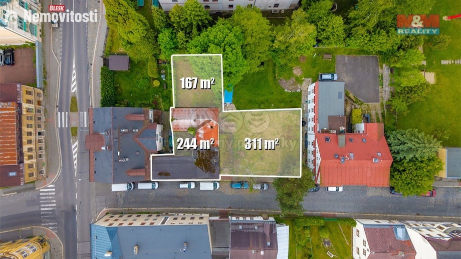Prodej stavebního pozemku 722 m², Jablonec nad Nisou