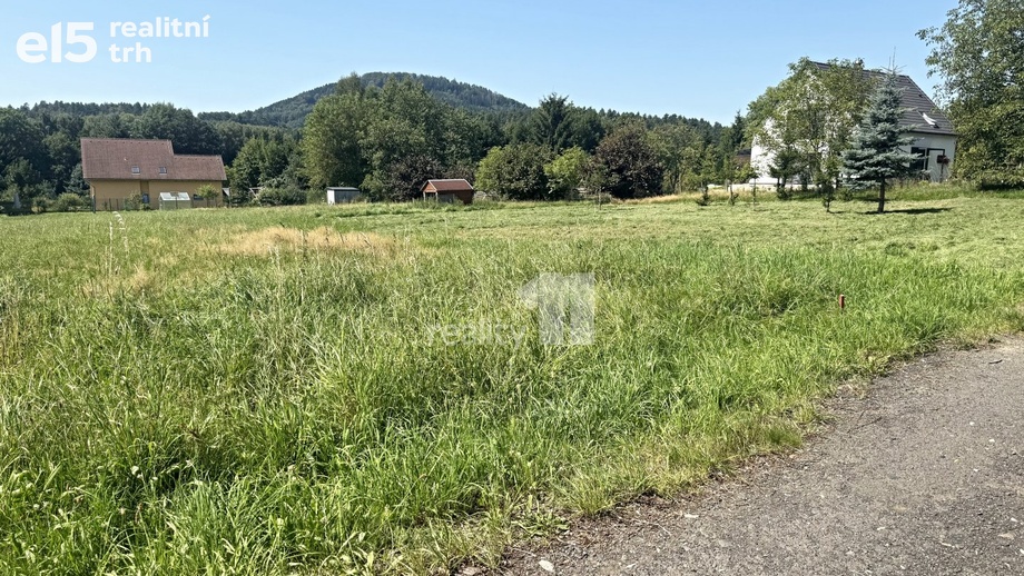 Prodej stavebního pozemku 959 m², Kunratice u Cvikova