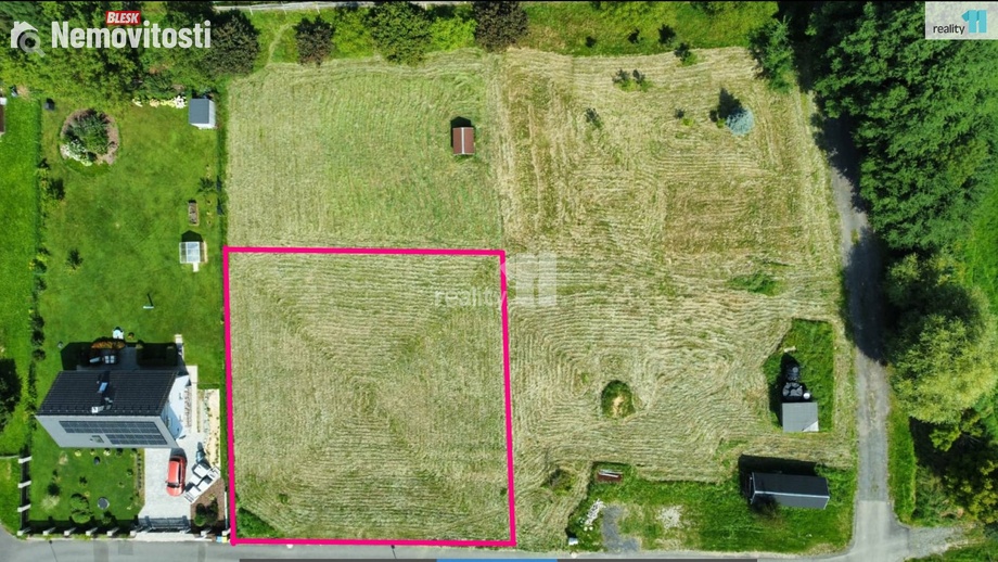 Prodej stavebního pozemku 998 m², Kunratice u Cvikova