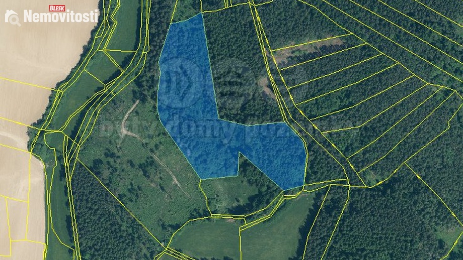 Prodej lesa 33 931 m², Sušice