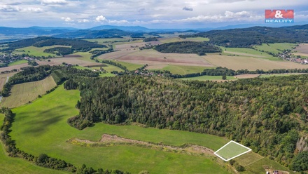 Prodej stavebního pozemku 1 607 m², Bezděkov