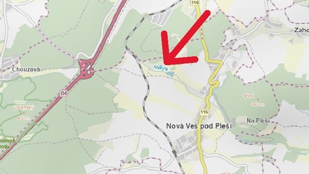 Prodej stavebního pozemku 680 m², Nová Ves pod Pleší