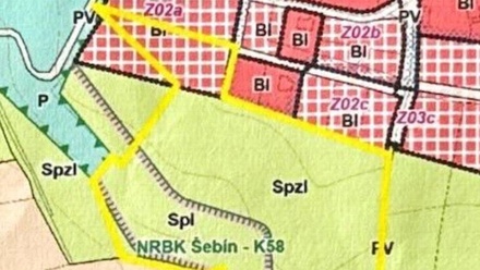 Prodej podílu 1/2 pole 39 246 m², Kralupy nad Vltavou - Zeměchy