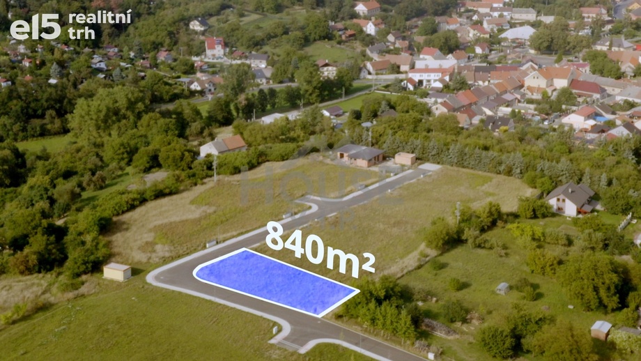 Prodej stavebního pozemku 840 m², Svinařov