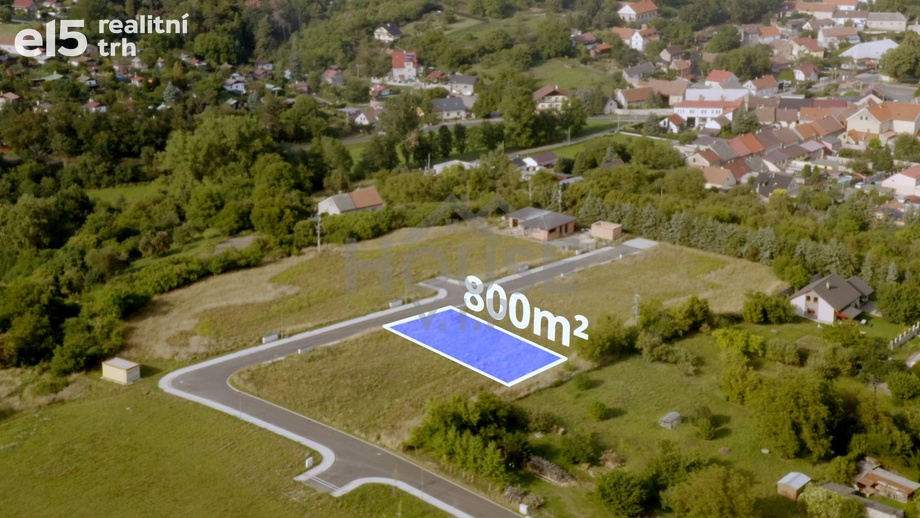 Prodej stavebního pozemku 800 m², Svinařov