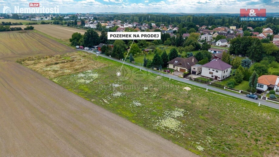 Prodej stavebního pozemku 1 034 m², Poděbrady