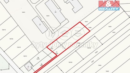 Prodej stavebního pozemku 2 500 m², Hostašovice