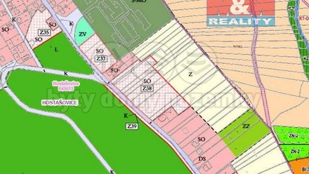 Prodej stavebního pozemku 2 500 m², Hostašovice