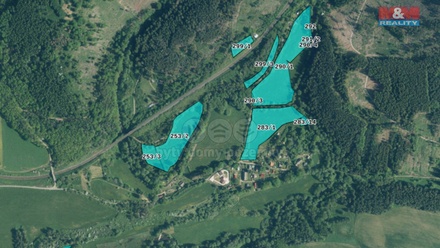 Prodej louky 46 428 m², Kočov