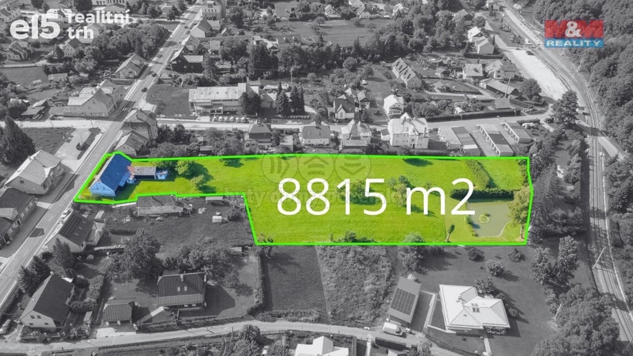 Prodej stavebního pozemku 8 815 m², Loučná nad Desnou