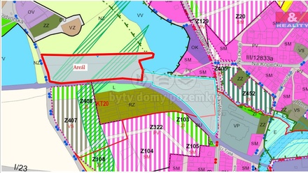 Prodej komerčního pozemku 24 549 m², Jindřichův Hradec