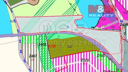 Prodej komerčního pozemku 24 549 m², Jindřichův Hradec