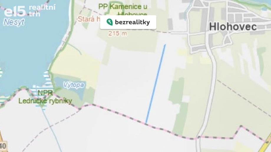 Prodej specifického pozemku 5 228 m², Hlohovec