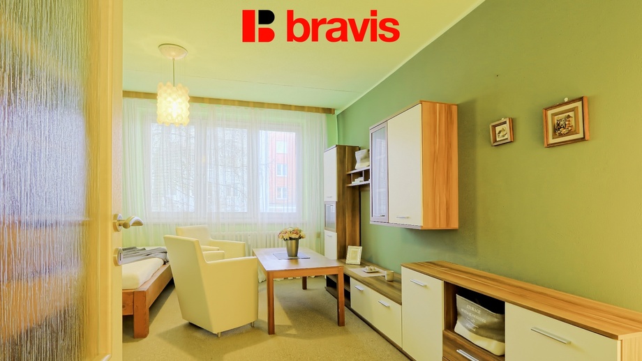 Pronájem bytu 1+kk 32 m², Brno - Líšeň