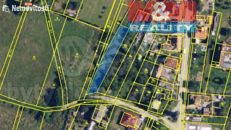 Prodej stavebního pozemku 611 m², Bouzov