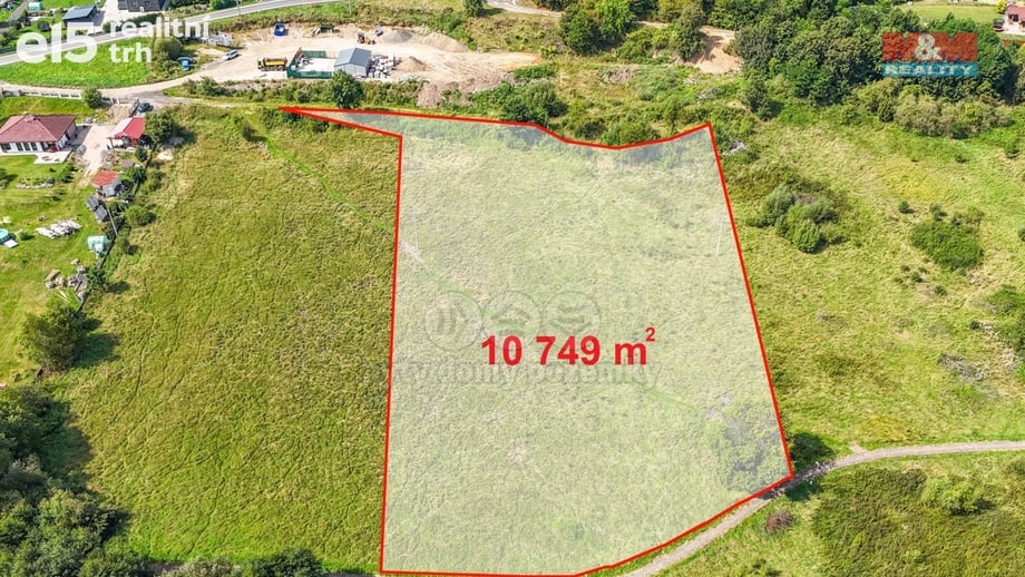 Prodej stavebního pozemku 10 749 m², Citice
