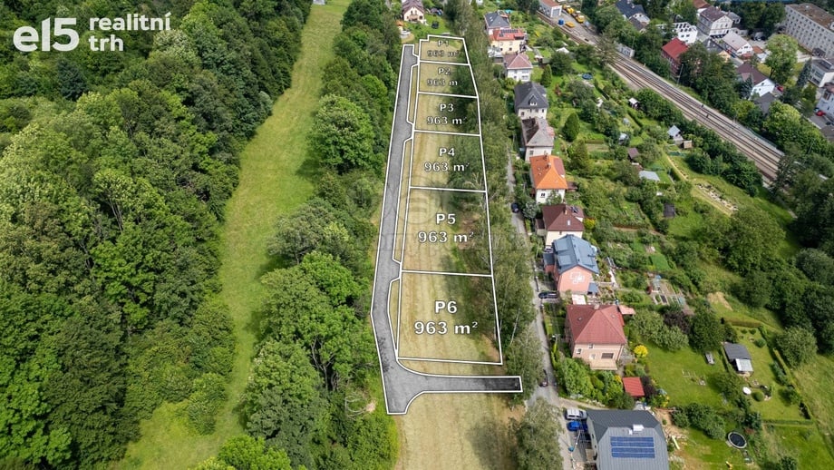 Prodej stavebního pozemku 963 m², Jeseník