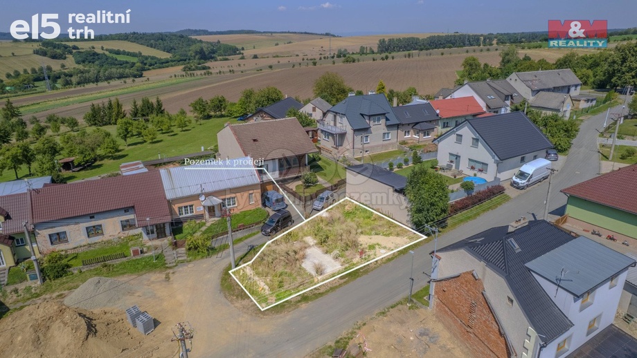 Prodej stavebního pozemku 190 m², Holešov
