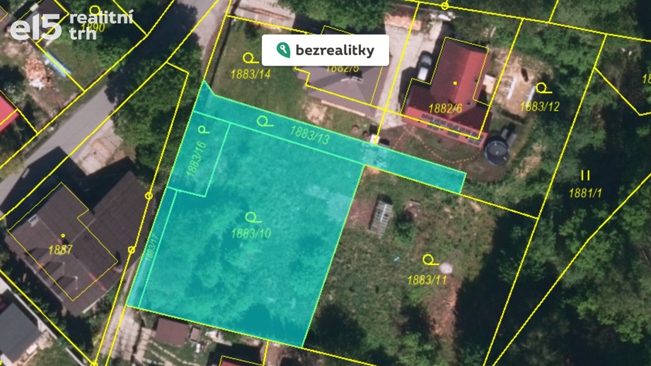 Prodej stavebního pozemku 1 107 m², Dětmarovice