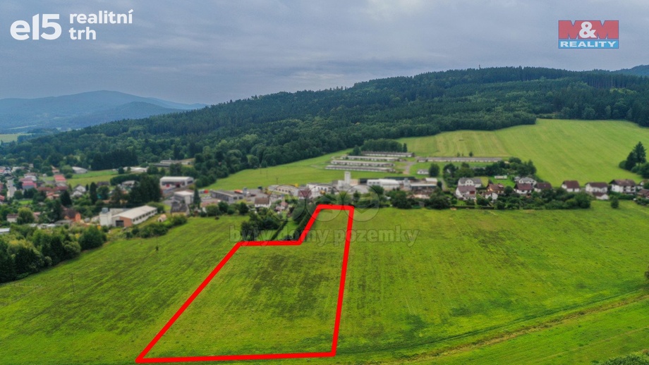 Prodej pole 2 759 m², Nýrsko