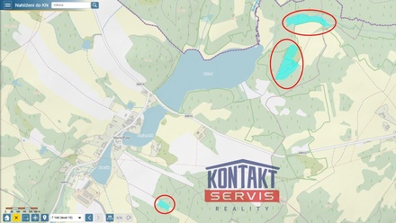 Prodej lesa 47 225 m², Studená - Horní Pole