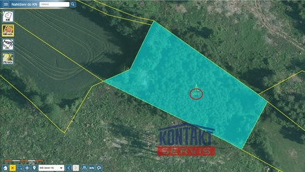 Prodej lesa 47 225 m², Studená - Horní Pole