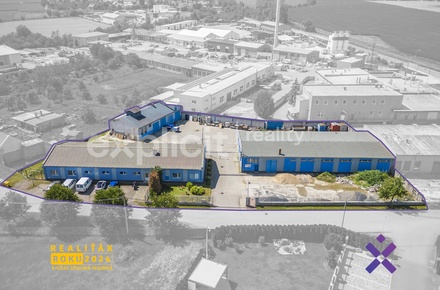 Pronájem skladu 1 313 m², Kroměříž