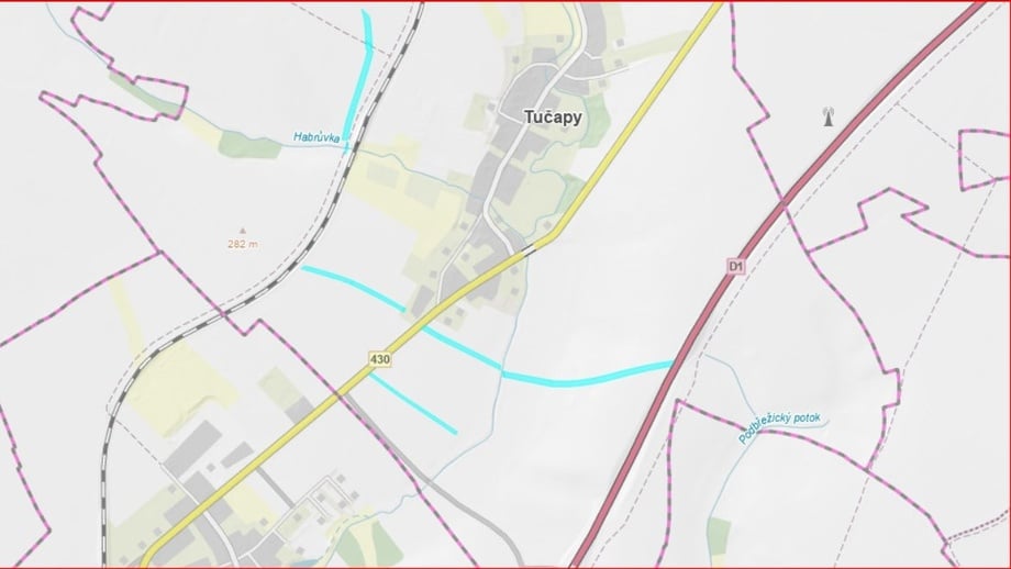 Prodej stavebního pozemku 5 481 m², Tučapy