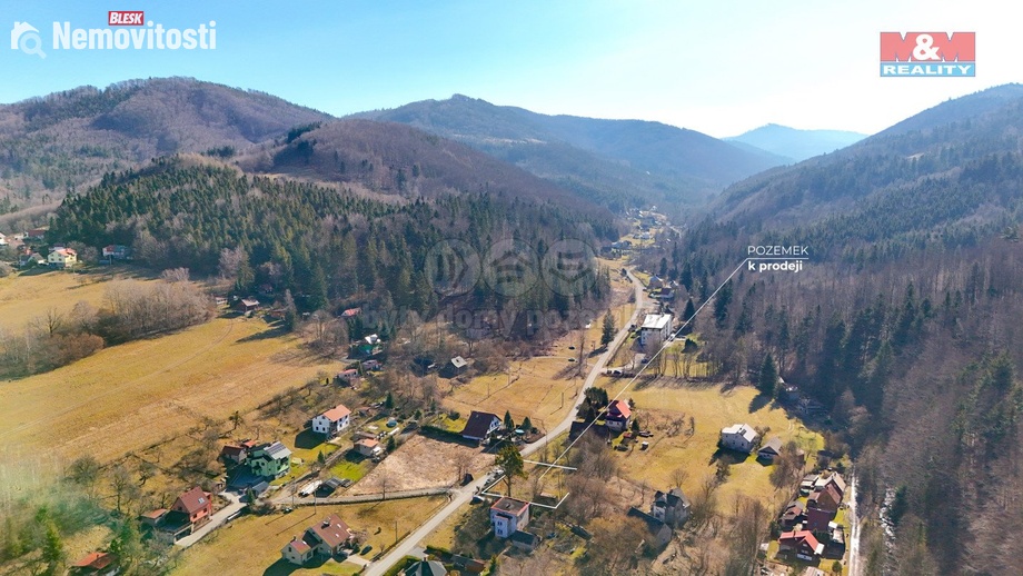 Prodej stavebního pozemku 1 063 m², Nýdek