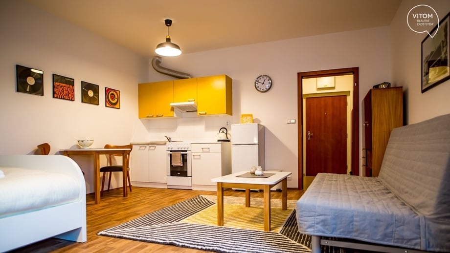 Pronájem bytu 1+kk 41 m², Brno - Štýřice
