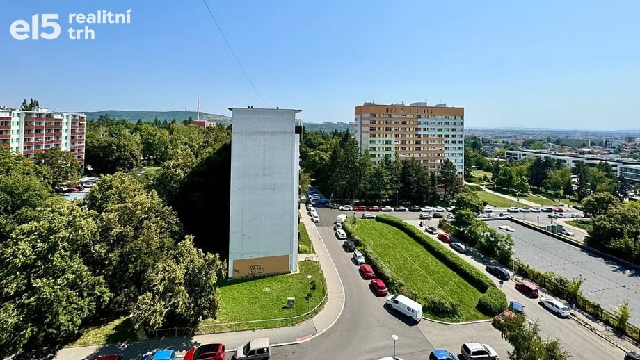 Pronájem bytu 1+kk 24 m², Brno - Lesná - Brno-sever
