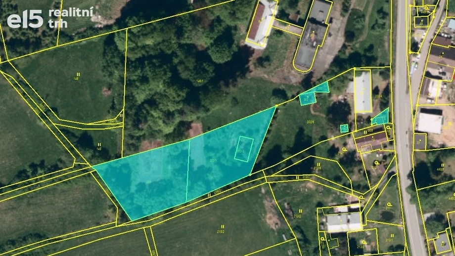Prodej specifického pozemku 3 500 m², Kružberk