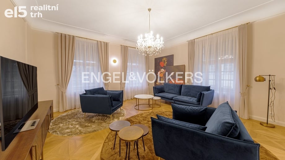 Pronájem bytu 3+1 124 m², Praha - Malá Strana