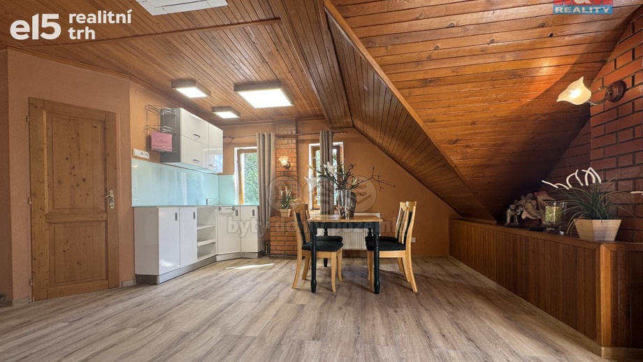 Pronájem bytu 1+kk 34 m², Bříství