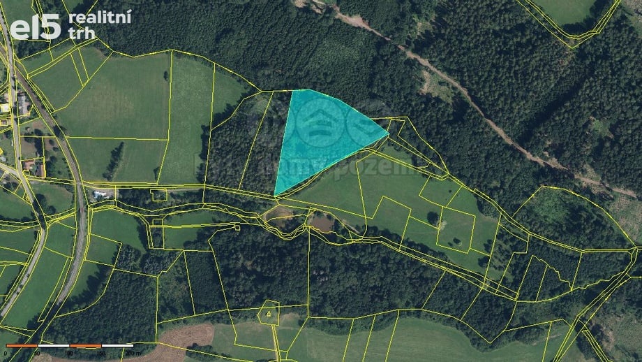 Prodej lesa 15 253 m², Libuň