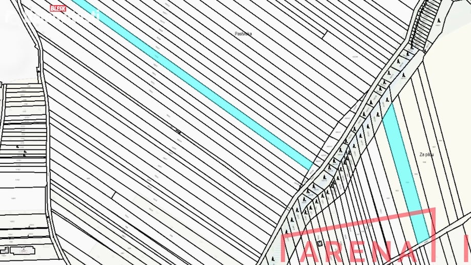 Prodej pole 46 471 m², Rajhrad