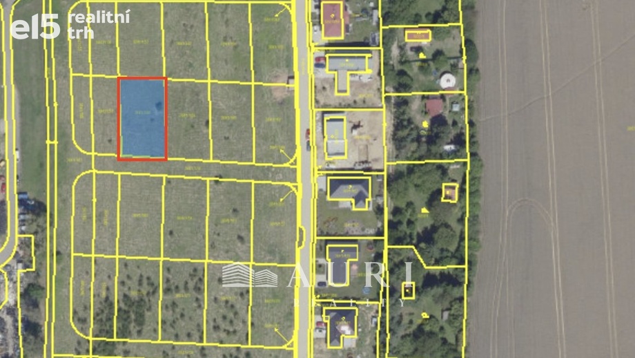 Prodej stavebního pozemku 745 m², Úvaly
