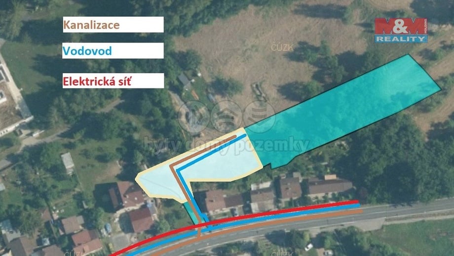 Prodej stavebního pozemku 3 092 m², Valašské Meziříčí