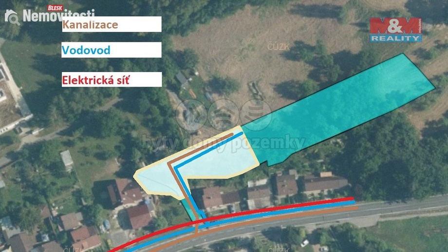Prodej stavebního pozemku 3 092 m², Valašské Meziříčí