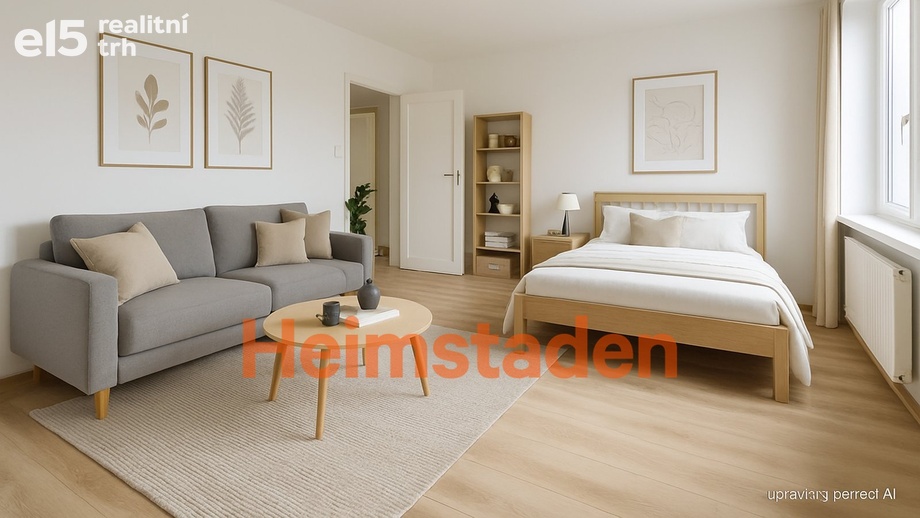 Pronájem bytu 1+kk 26 m², Ostrava-Poruba - Ostrava - Poruba