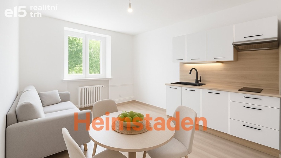 Pronájem bytu 1+kk 20 m², Havířov-Město - Havířov - Město