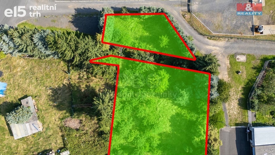 Prodej stavebního pozemku 1 026 m², Krásné Údolí