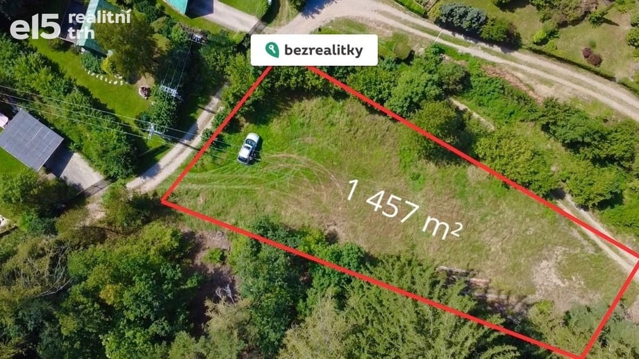 Prodej stavebního pozemku 1 457 m², Rabyně