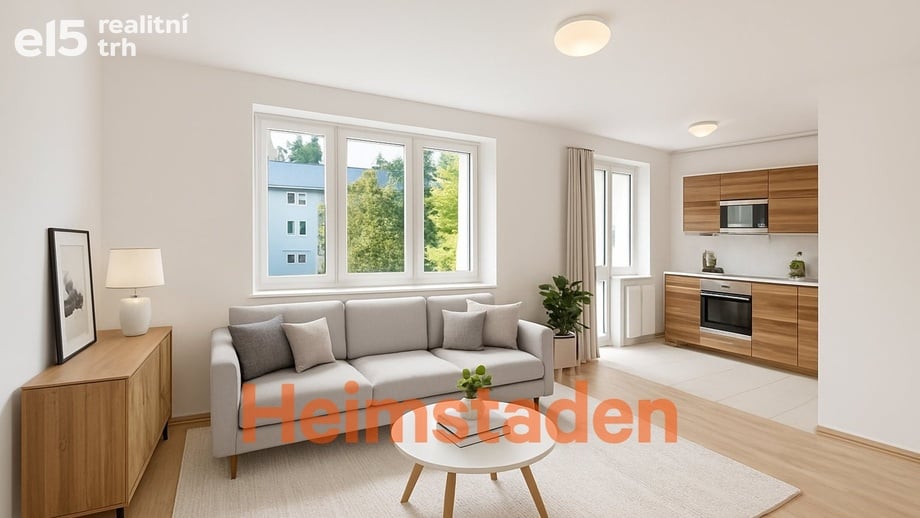 Pronájem bytu 2+kk 41 m², Karviná-Nové Město - Karviná - Nové město