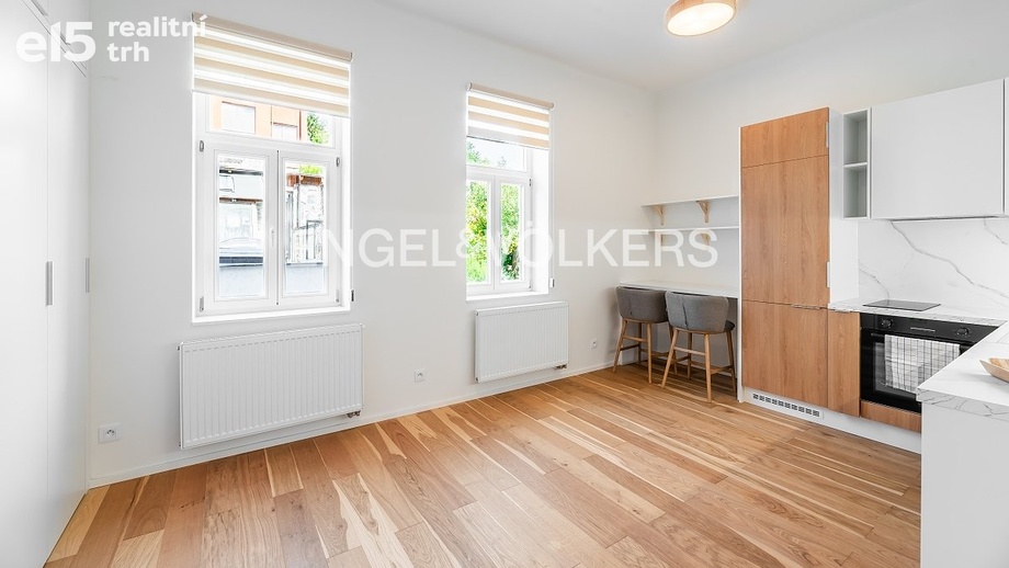 Pronájem bytu 1+kk 30 m², Praha - Střešovice