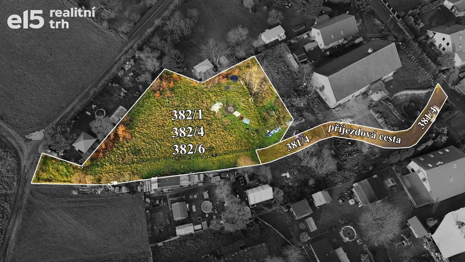 Prodej stavebního pozemku 2 893 m², Česká Lípa