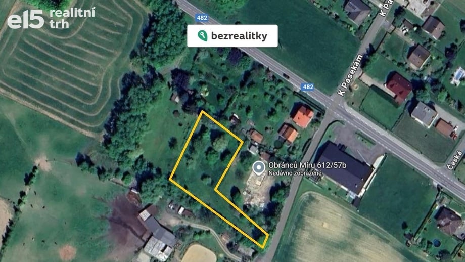 Prodej stavebního pozemku 2 761 m², Kopřivnice