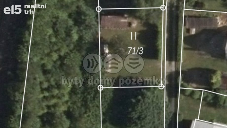 Prodej zahrady 270 m², Hlubočky