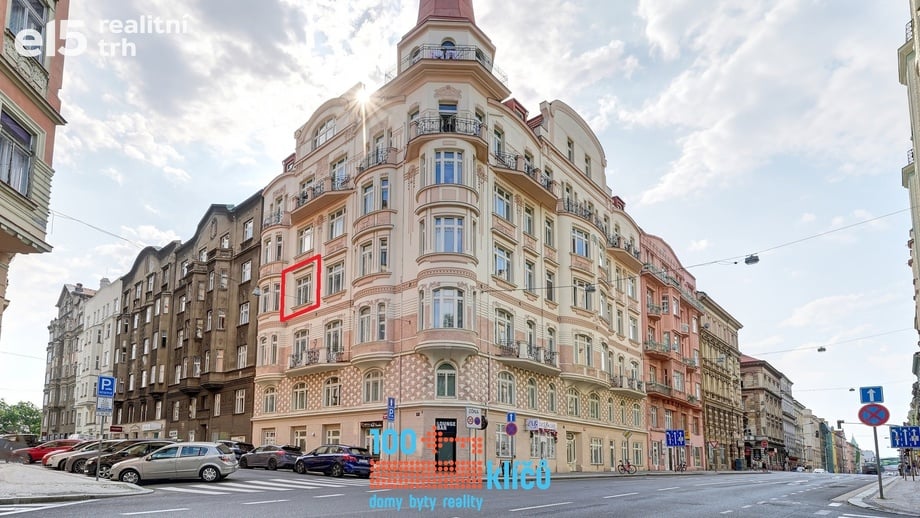 Prodej bytu 1+kk 23 m², Praha - Smíchov
