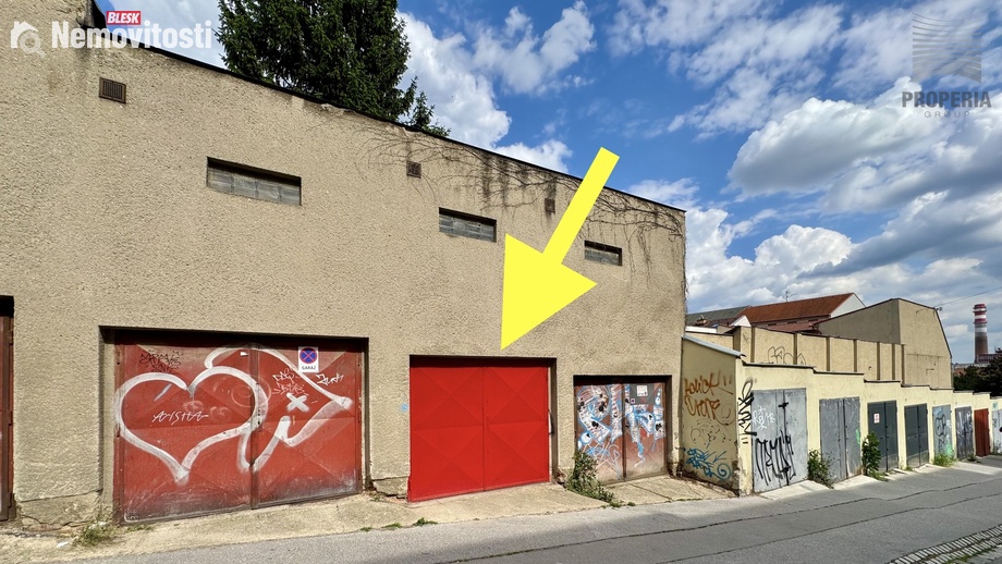 Prodej garáže 16 m², Brno - Zábrdovice